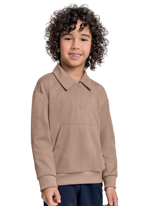 Quimby - Blusão em Moletom para Menino Marrom