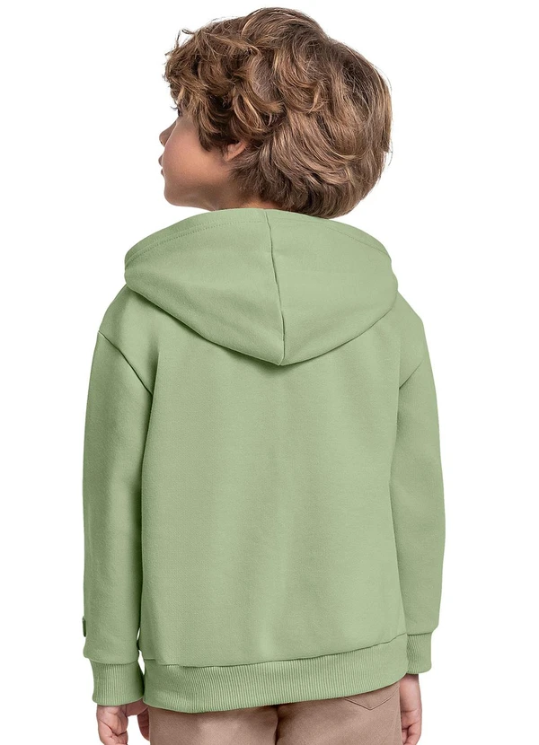 Quimby - Blusão em Moletom para Menino Verde 2