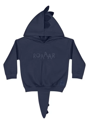 Quimby - Blusão em Moletom Unissex para Bebê Azul - QUIMBY