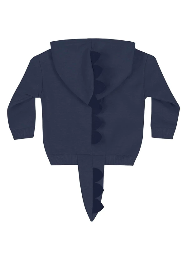 Quimby - Blusão em Moletom Unissex para Bebê Azul 2