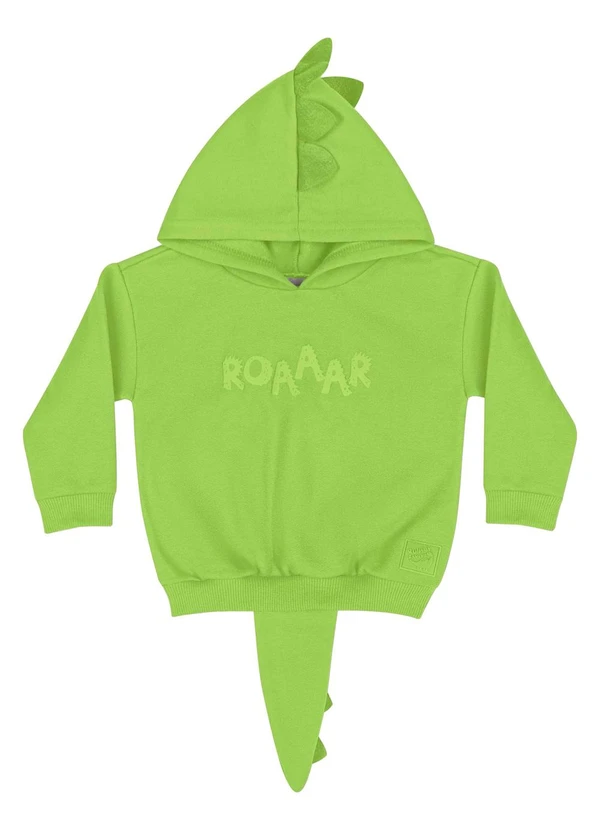 Quimby - Blusão em Moletom Unissex para Bebê Verde 3