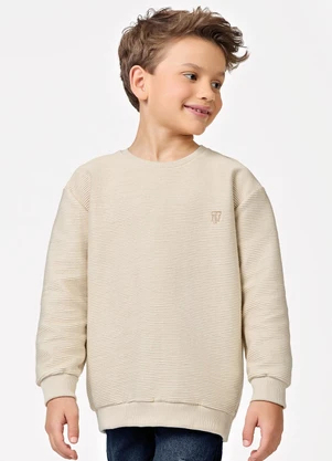 Trick Nick - Blusão Infantil Gorgurinho Masculino Bege - TRICK NICK