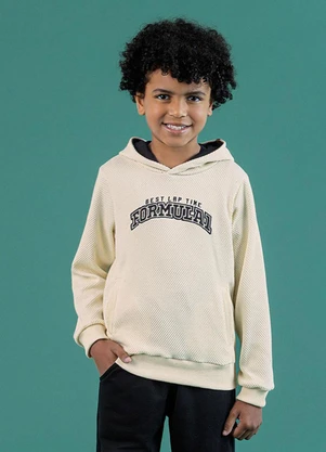 Soft Bonni - Blusão Infantil Off White - SOFT BONNI