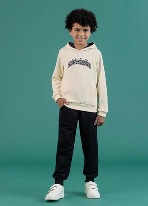 Soft Bonni - Blusão Infantil Off White - SOFT BONNI