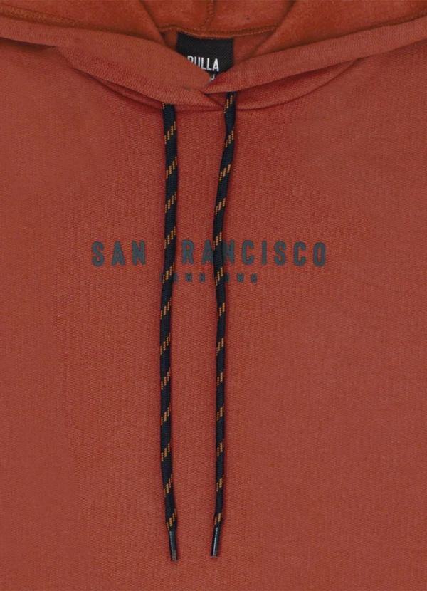 Pulla Bulla - Blusão Juvenil Menino Moletom Vermelho 4