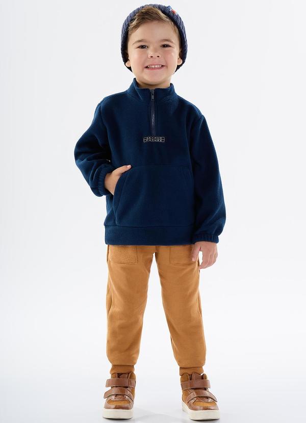 Pulla Bulla - Blusao Malha Soft Azul 2