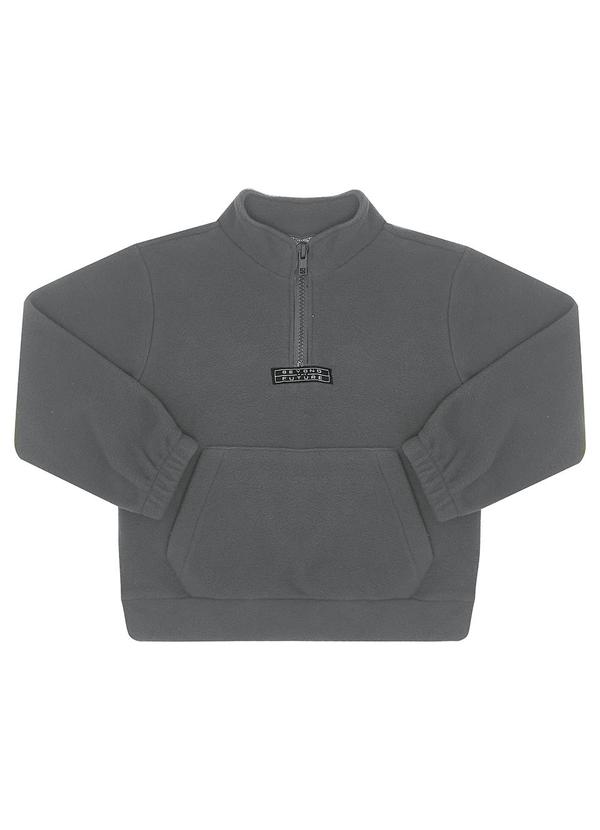 Pulla Bulla - Blusao Malha Soft Cinza 1