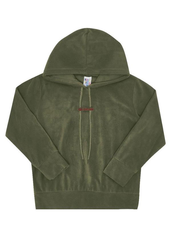 Pulla Bulla - Blusão Malha Soft Menino Verde