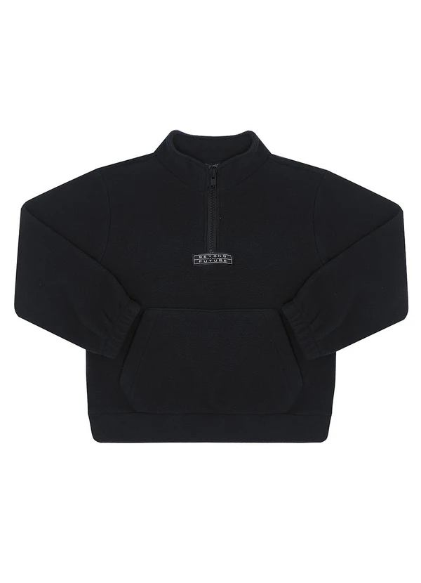 Pulla Bulla - Blusao Malha Soft Preto