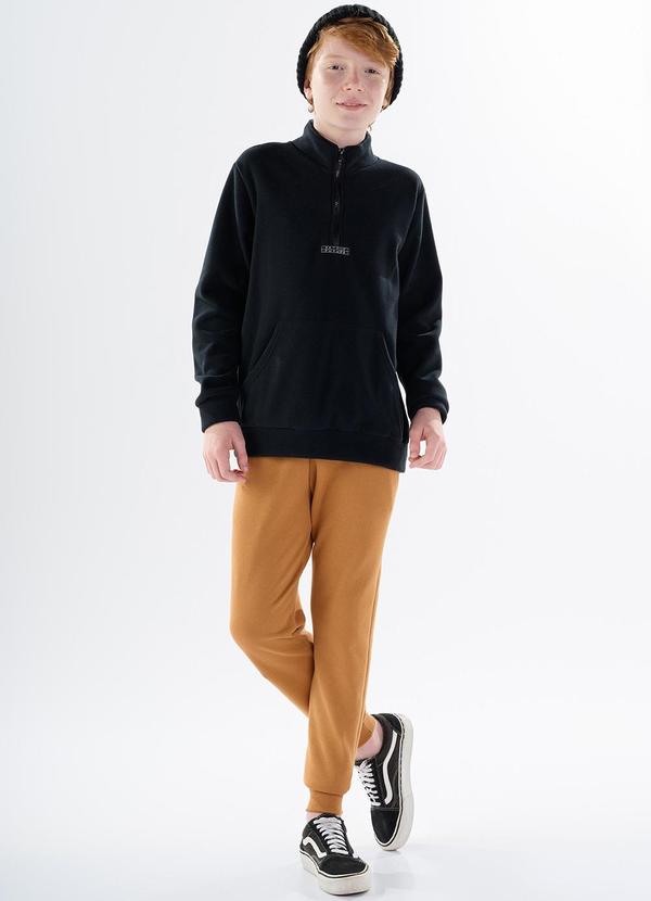 Pulla Bulla - Blusao Malha Soft Preto 2