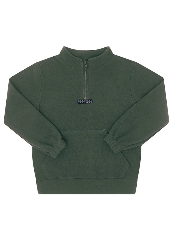 Pulla Bulla - Blusao Malha Soft Verde 3