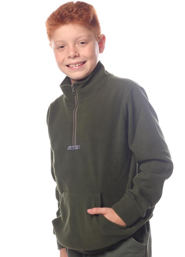 Pulla Bulla - Blusao Malha Soft Verde