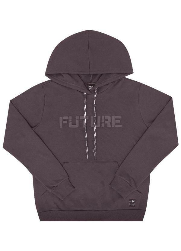 Pulla Bulla - Blusão Menino Cinza