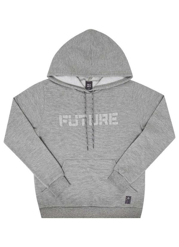 Pulla Bulla - Blusão Menino Cinza