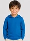 Select - Blusão Masculino Infantil Moletom Peluciado Azul - variação: Azul
