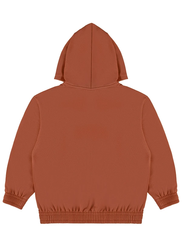 Guloseima - Blusão Moletom Infantil MeninoMarrom 2