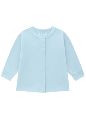 Brandili Baby - Casaco Bebê Unissex em Cotton Azul - BRANDILI BABY