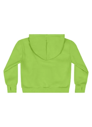 Quimby - Casaco com Capuz Infantil Unissex Verde - QUIMBY