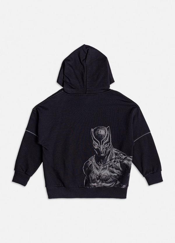 Youccie - Casaco de Moletom Black Panther Preto 6