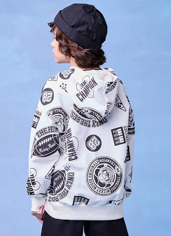 Youccie - Casaco de Moletom da Disney Branco 2