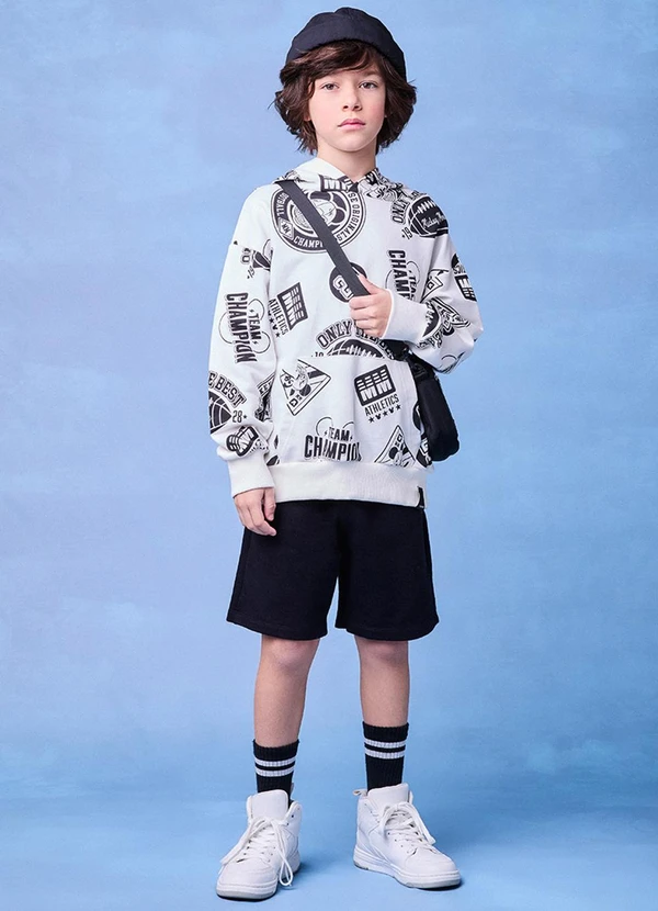 Youccie - Casaco de Moletom da Disney Branco 3