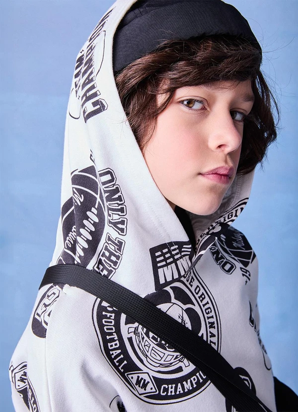 Youccie - Casaco de Moletom da Disney Branco 5