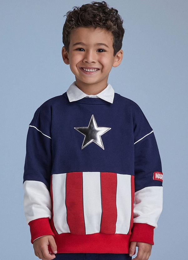 Youccie - Casaco do Capitão América Azul