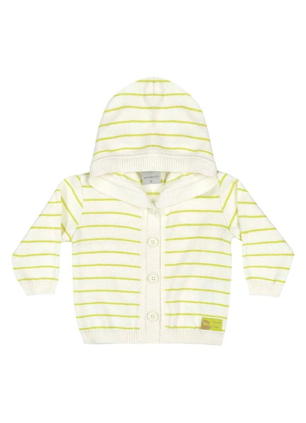 Quimby - Casaco em Tricô para Bebê Unissex Verde 3