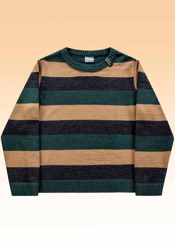 Fakini Kids - Casaco Fechado Tricot Verde 3