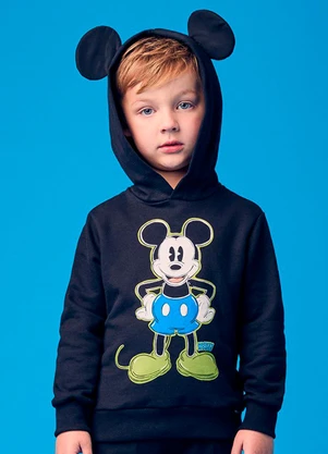 Youccie - Casaco Infantil de Moletom do Mickey - YOUCCIE