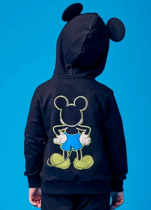 Youccie - Casaco Infantil de Moletom do Mickey - YOUCCIE