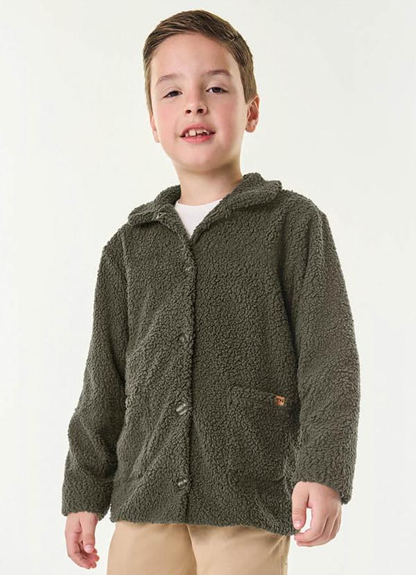 Trick Nick - Casaco Infantil Masculino Verde