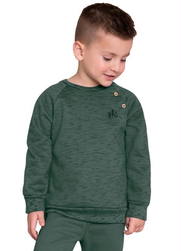 Milon - Casaco Infantil Menino Verde