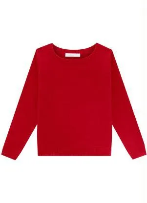 Milon - Casaco Infantil Unissex Vermelho - MILON