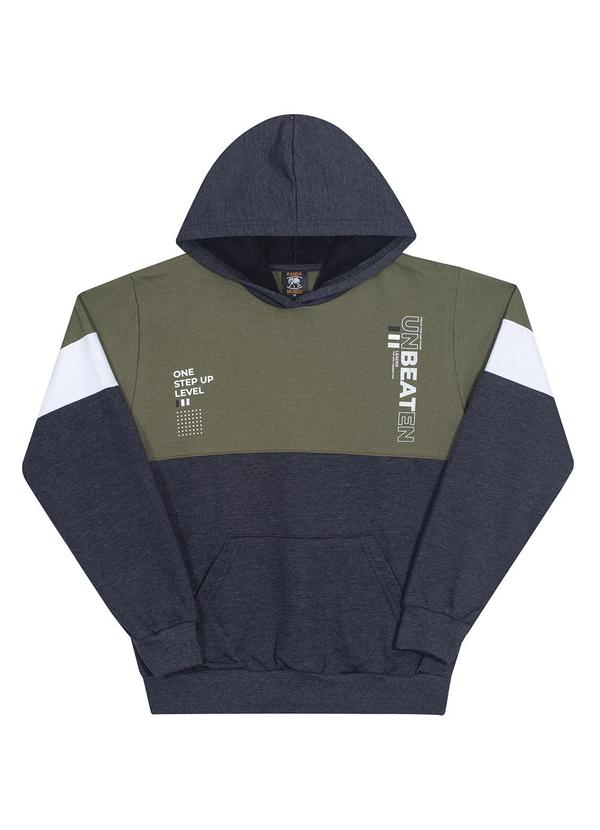 Randa Mundu - Casaco Masculinaulino Moletom Preto