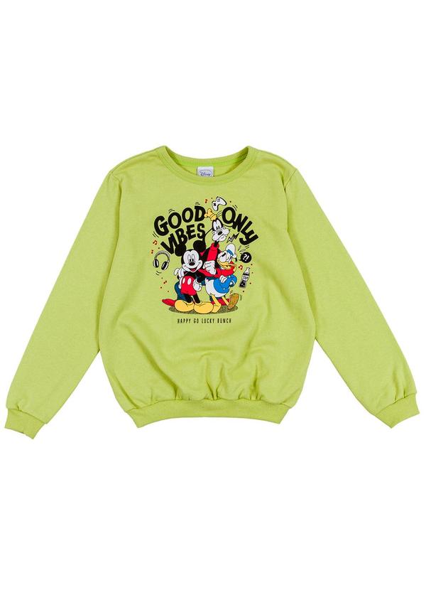 Disney - Casaco Mickey e Amigos Masculino Verde