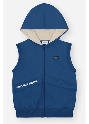 Abrange - Colete Infantil Menino Brave Azul - ABRANGE