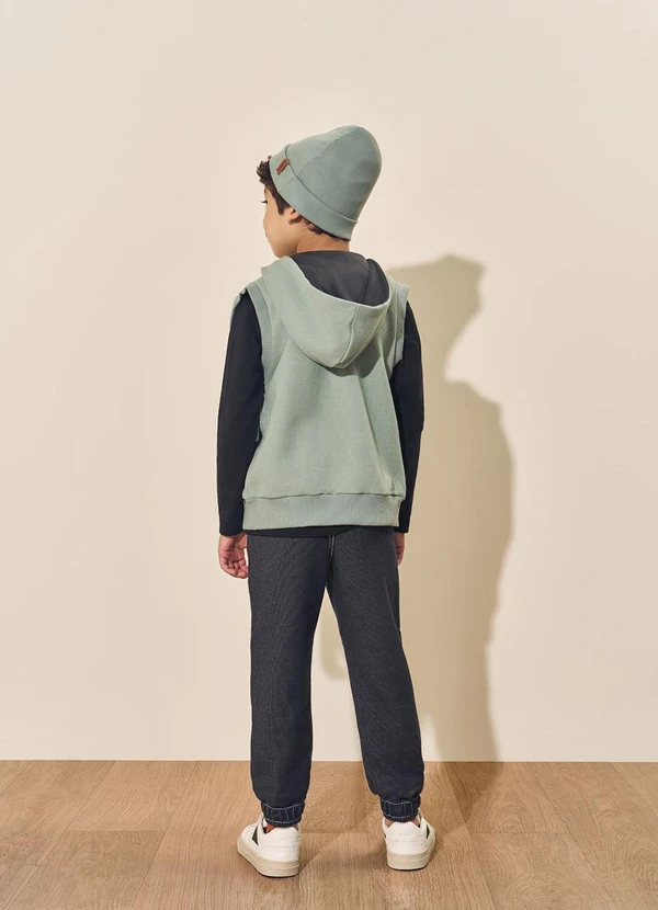 Abrange - Colete Infantil Menino Brave Verde 2