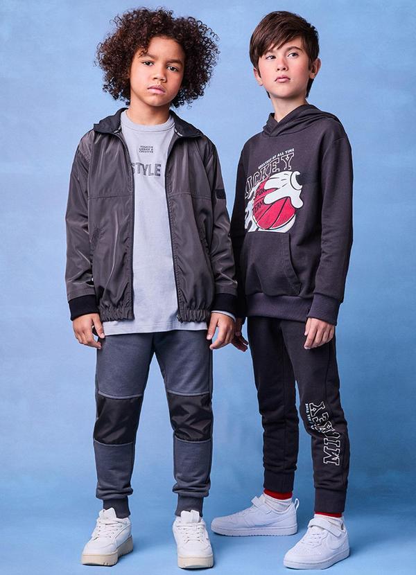 Youccie - Jaqueta Corta Vento Cinza Cinza 5