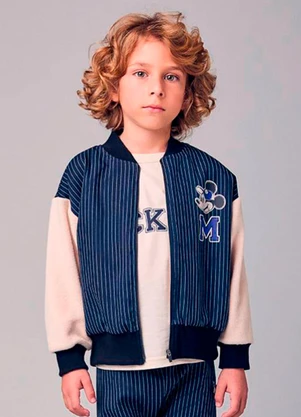 Youccie - Jaqueta Menino Bomber Infantil do Mickey - YOUCCIE
