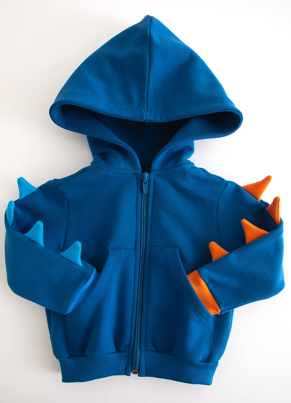 Bento - Moletom Bebe Capuz Color Dino