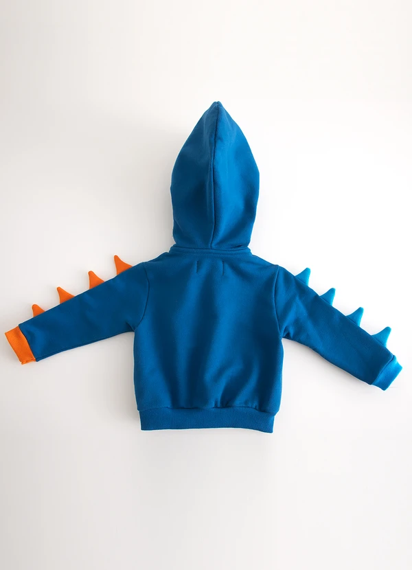 Bento - Moletom Bebe Capuz Color Dino 2