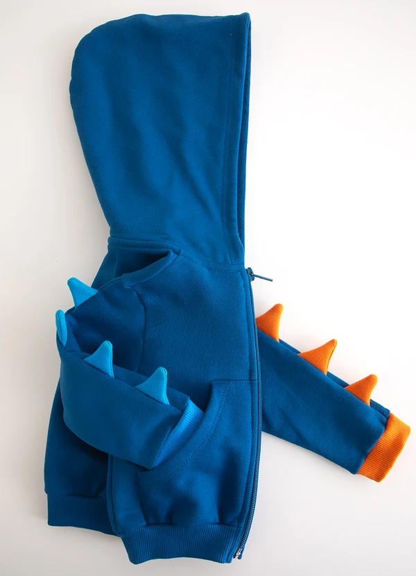 Bento - Moletom Bebe Capuz Color Dino 3