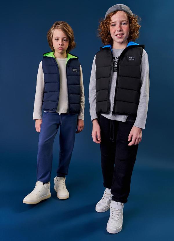 Abrange - Colete com Capuz Azul Marinho 2