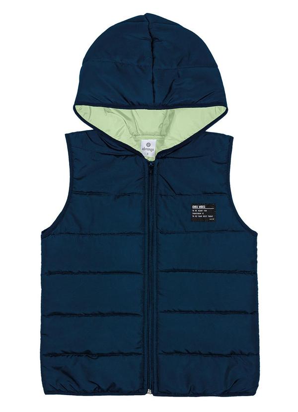 Abrange - Colete com Capuz Azul Marinho 3