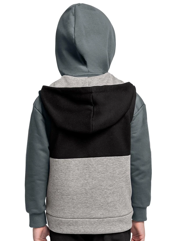 Quimby - Colete em Moletom para Menino Cinza 2