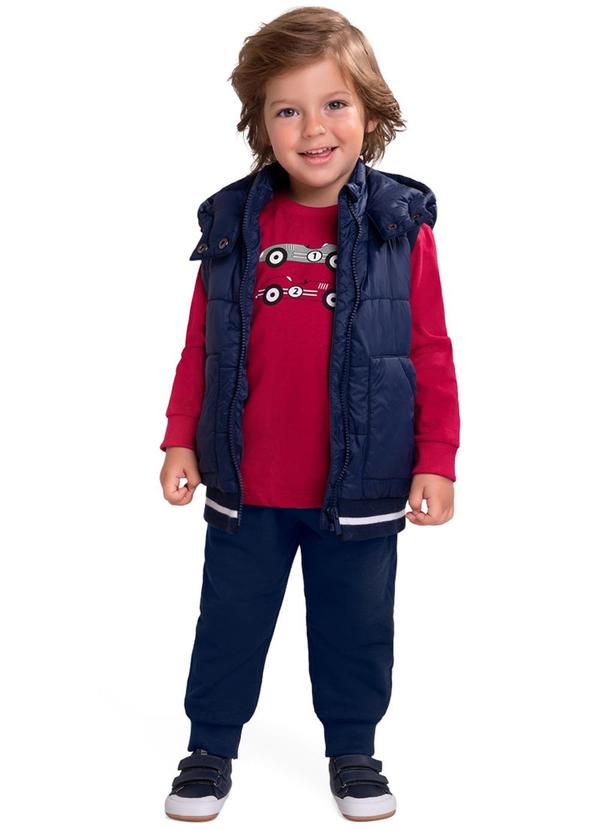 Milon - Colete Infantil Menino Azul 2