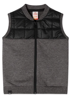 Marisol - Colete Moletom Infantil Cinza - MARISOL