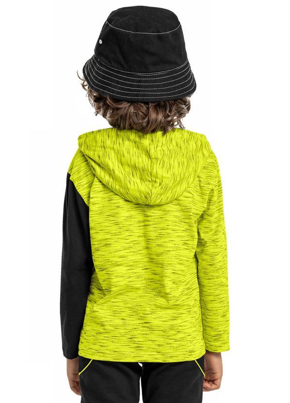 Quimby - Camiseta Infantil Menino Manga Longa Verde 2