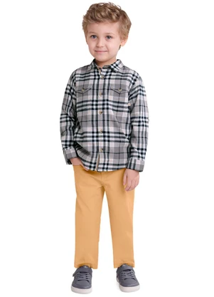 Milon - Conjunto Infantil Menino Preto - MILON